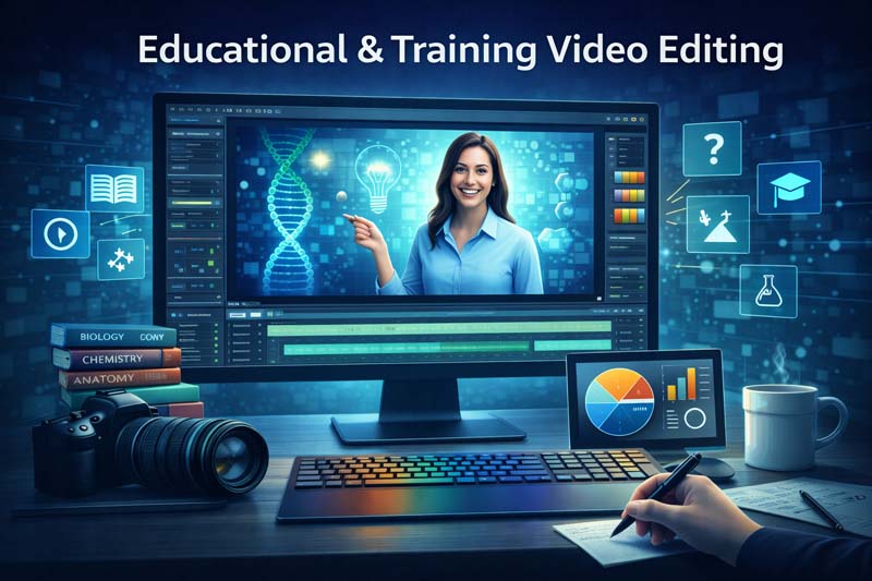Educational & Training Video Editing