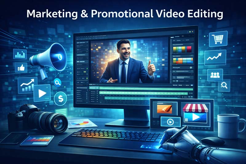 Marketing & Promotional Video Editing