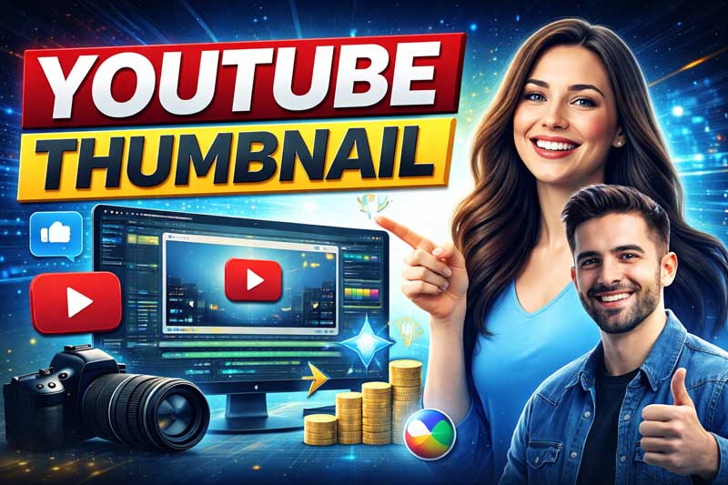 YouTube Thumbnail Design
